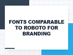 Finding Neutral Geometric Fonts Similar to Roboto